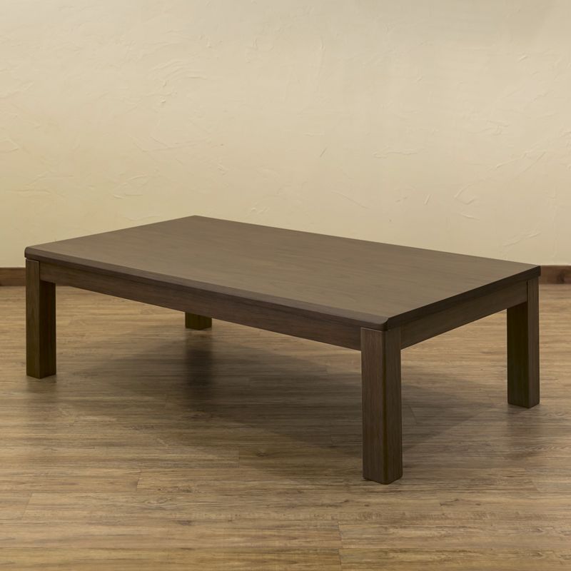 3段階継脚ダイニングコタツ 135×80 BR/NA