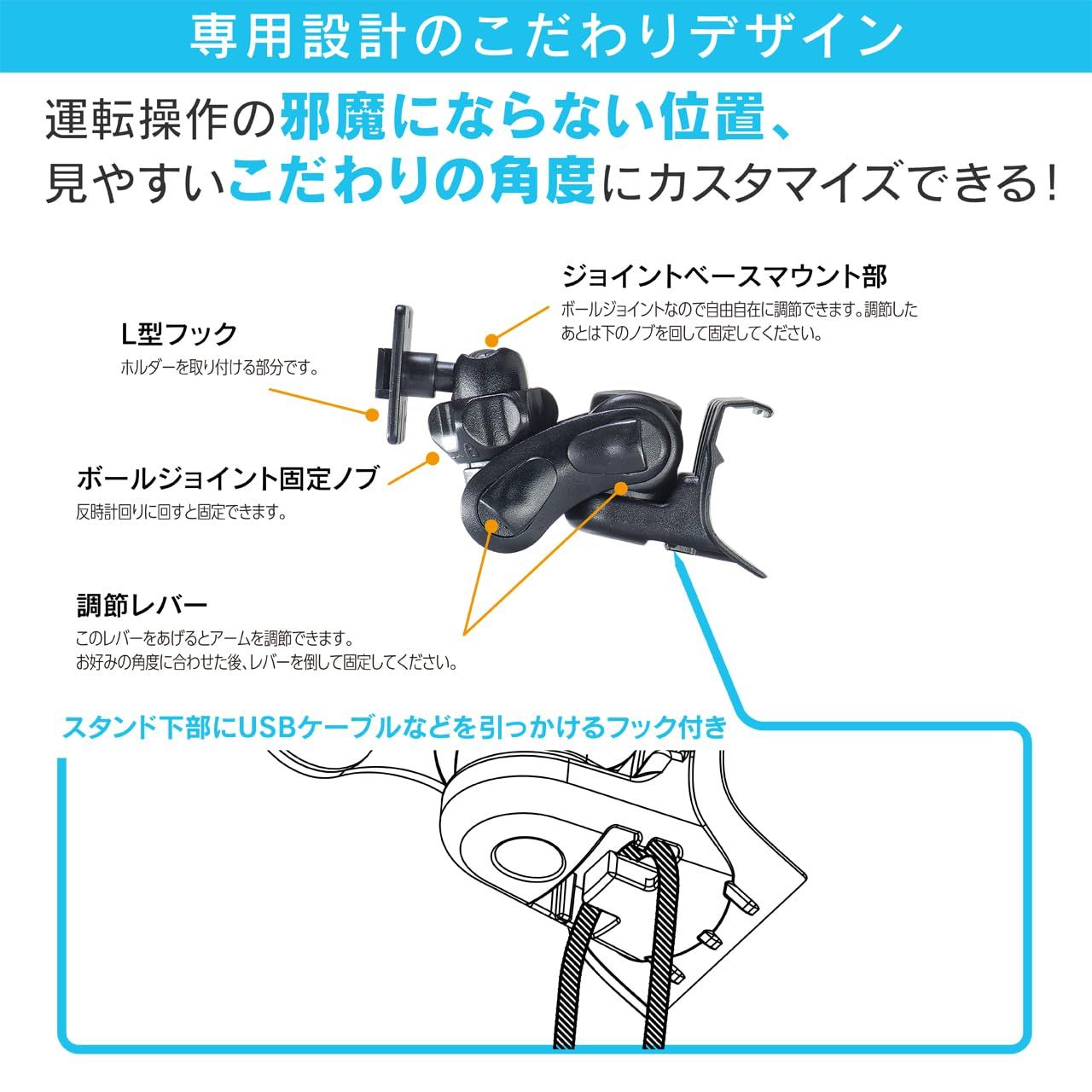 重力式スマホホルダーセット BSA82 トライトン 車載スタンドシリーズ ビートソニック Beat-Sonic BRIGHTFACE_UK