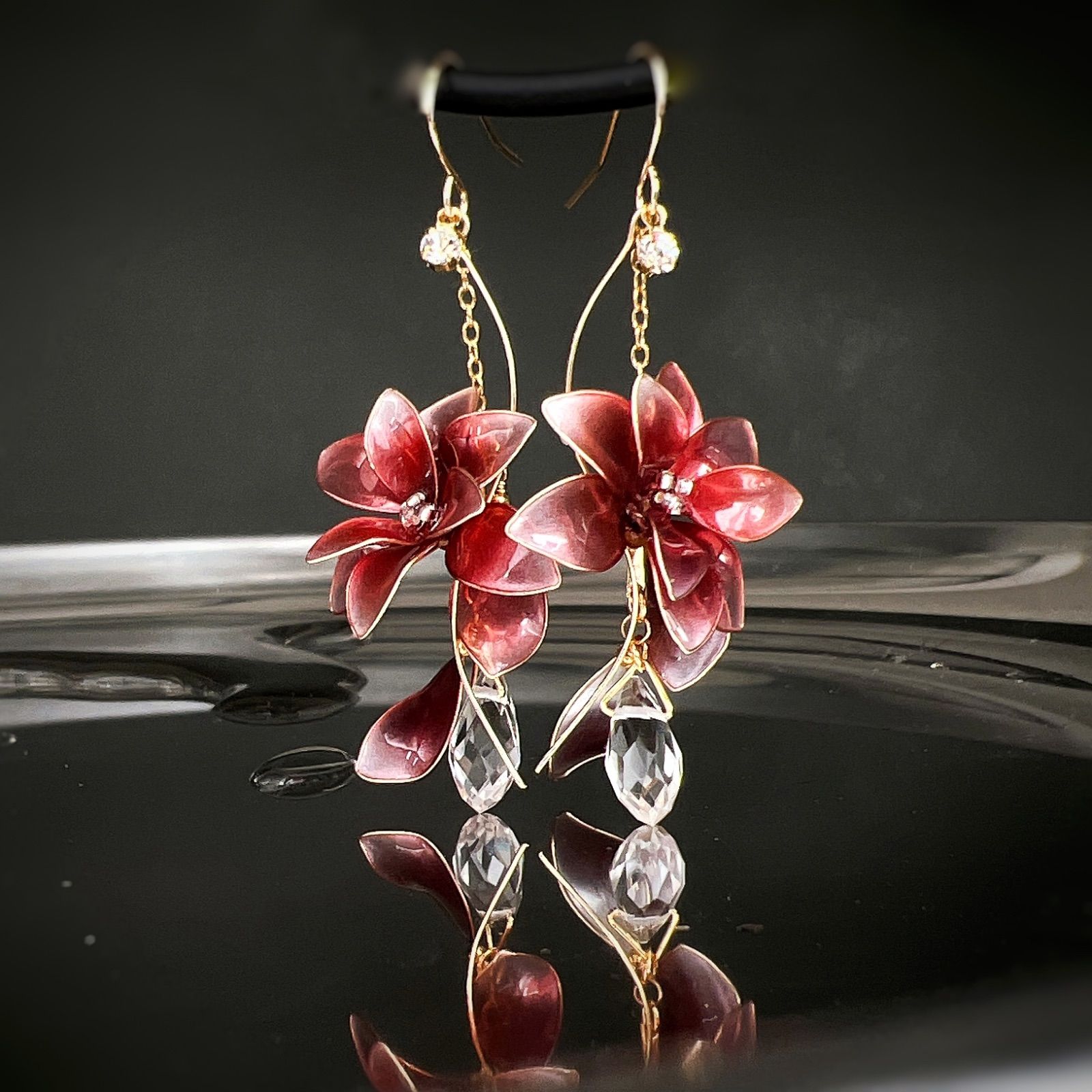 ポインセチア -舞- レッド（フック）p1129 - メルカリ