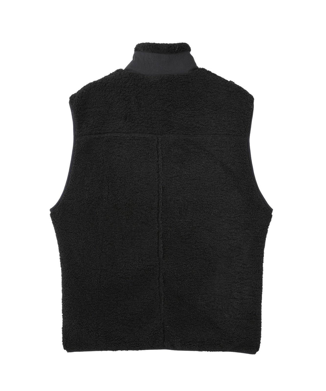 ミルクフェド ボア ベスト ジャケット ブルゾン MILKFED レディース アウター LOGO BOA VEST レディースコート コート ブランド シンプル おしゃれ ボアベスト ボアブルゾン 黒 ブラック
