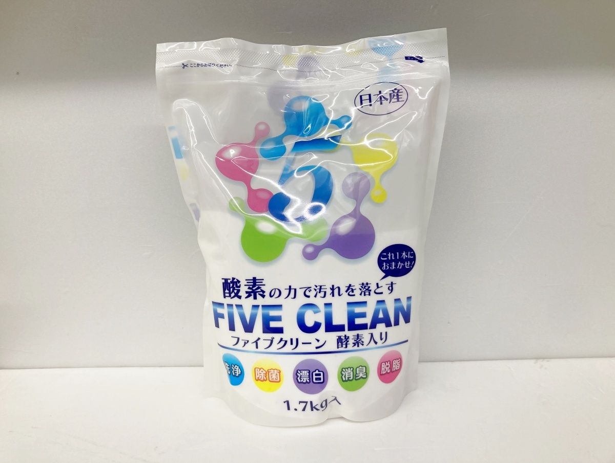 お買い得モデル 未開封 漂白剤 酵素入り ファイブクリーン CLEAN FIVE 宮崎化学 洗濯洗剤