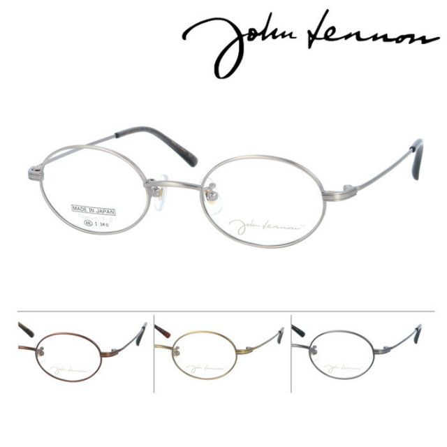 John Lennon ジョンレノン メガネ JL-1122 col.1/2/3/4 46mm 日本製 TITANIUM 丸メガネ 4color
