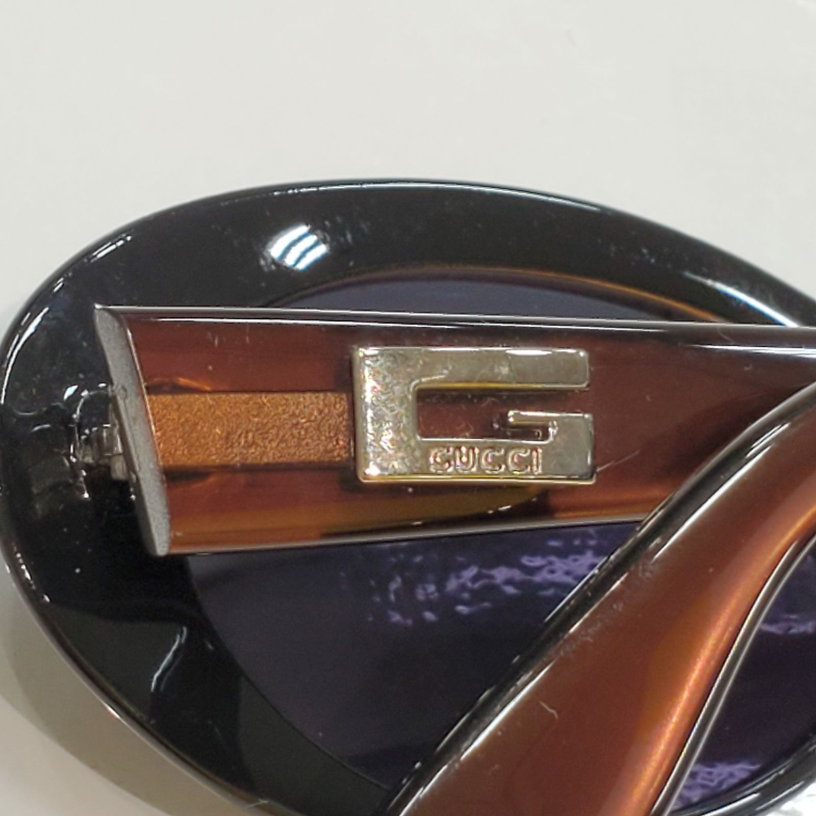 EL6】GUCCI グッチ GG 2413/N/S サングラス 52□19 オーバル型