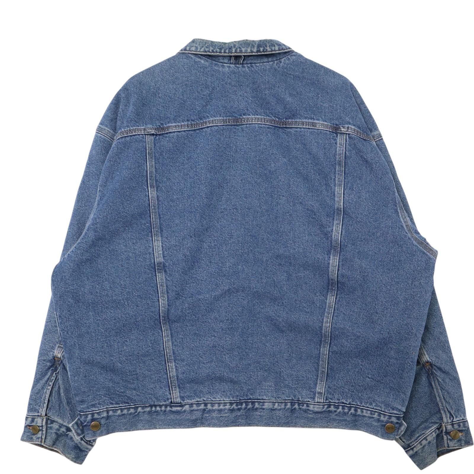 90年代 USA製 Carhartt カーハート デニムジャケット 大きいサイズ