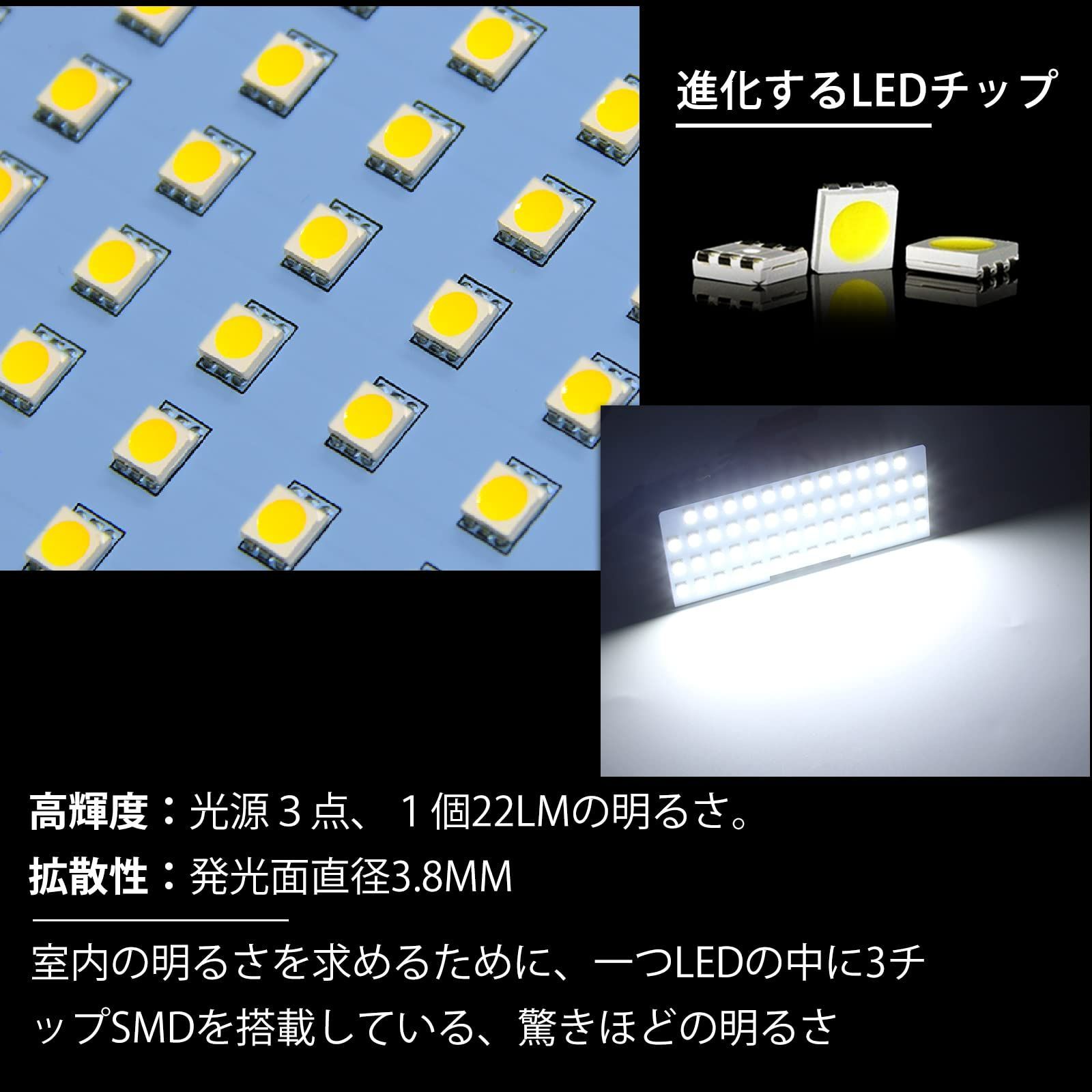 人気商品】OPPLIGHT 86 LED ルームランプ BRZ も対応 トヨタ 86 ZN6