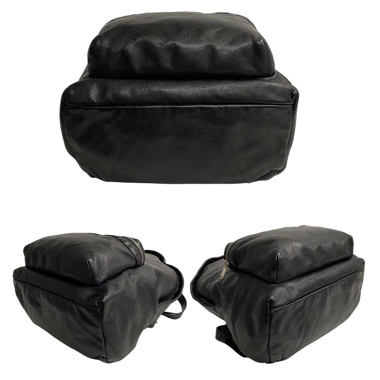 サンローランパリ シティバックパック レザーリュック 極 美品 SAINT LAURENT PARIS サンローランパリ シティバック