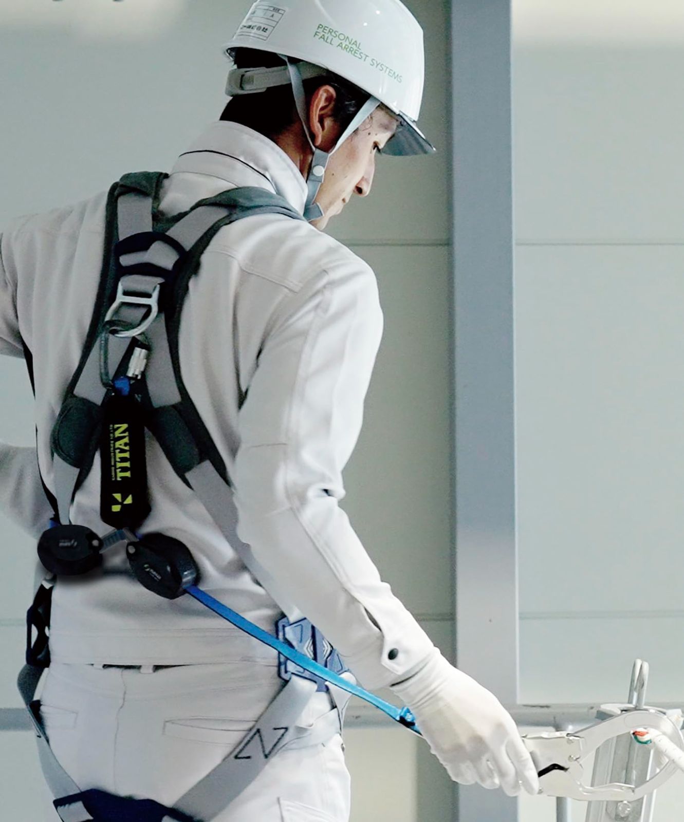 数量 タイタン TITAN REELOCKmini リーロックミニ ロック装置付き巻取器タイプ1ランヤード HL-HW-130型 ダブル フルハーネス型|胴ベルト型兼用 新規格対応