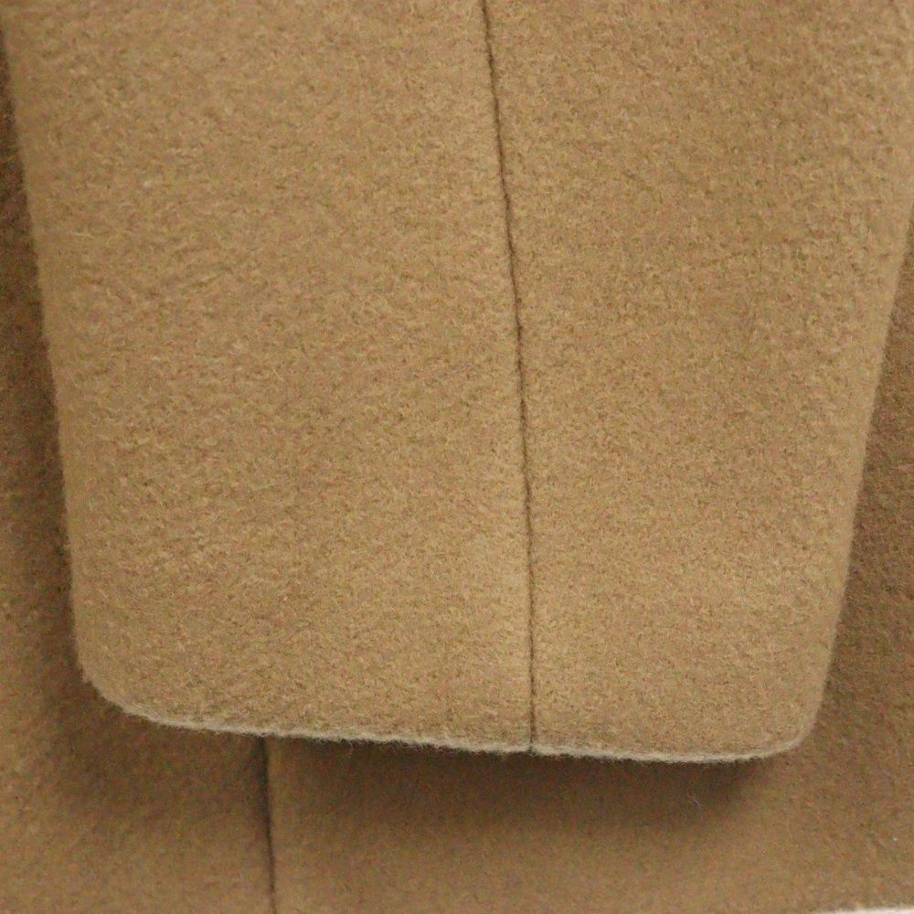 プラダ PRADA ノーカラー ショートコート バイカラー 配色 40 現行 2300042078608-