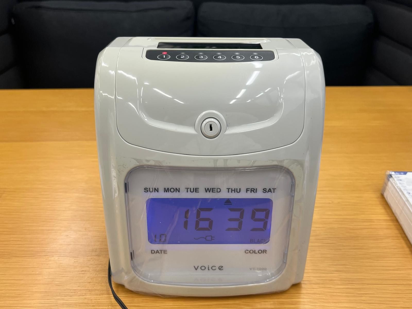 ⭐︎さま 数回使用】VOICE タイムレコーダー VT-1000