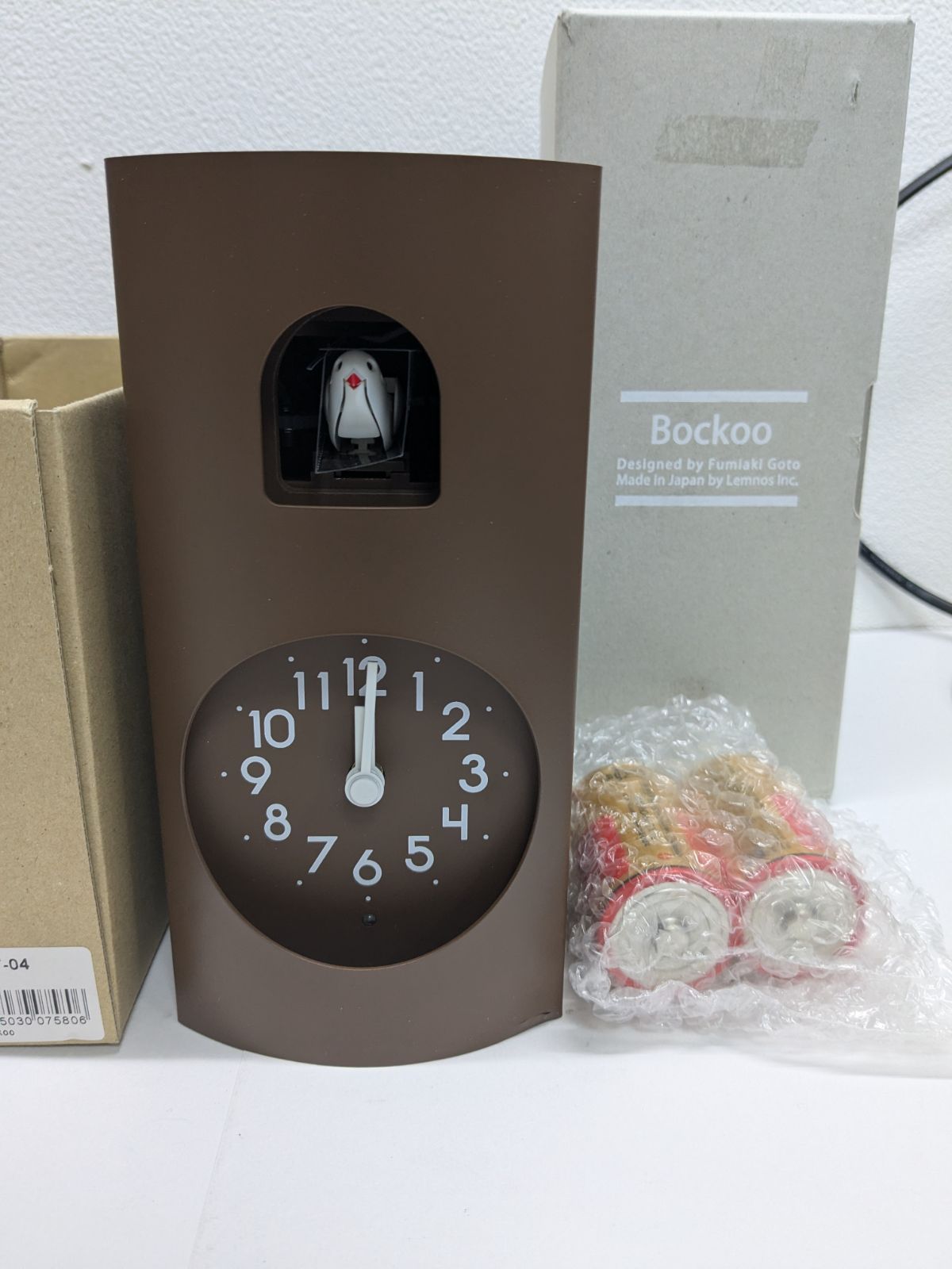 レムノス カッコー時計 Bockoo 置時計 ホーム＆キッチン Lemnos