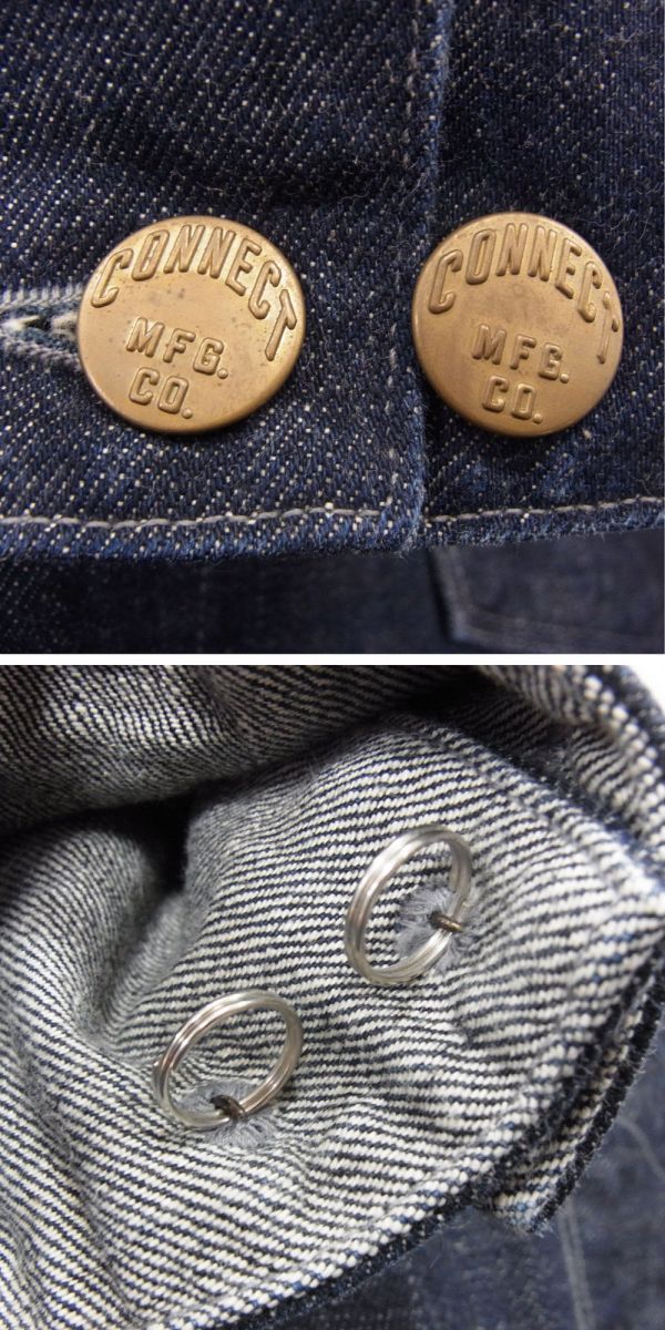 美品 定価2万6400円○PHERROW'S フェローズ 1920'S STYLE カバーオール ワーク ジャケット インディゴ デニム メンズ 36  日本製 復刻 - メルカリ