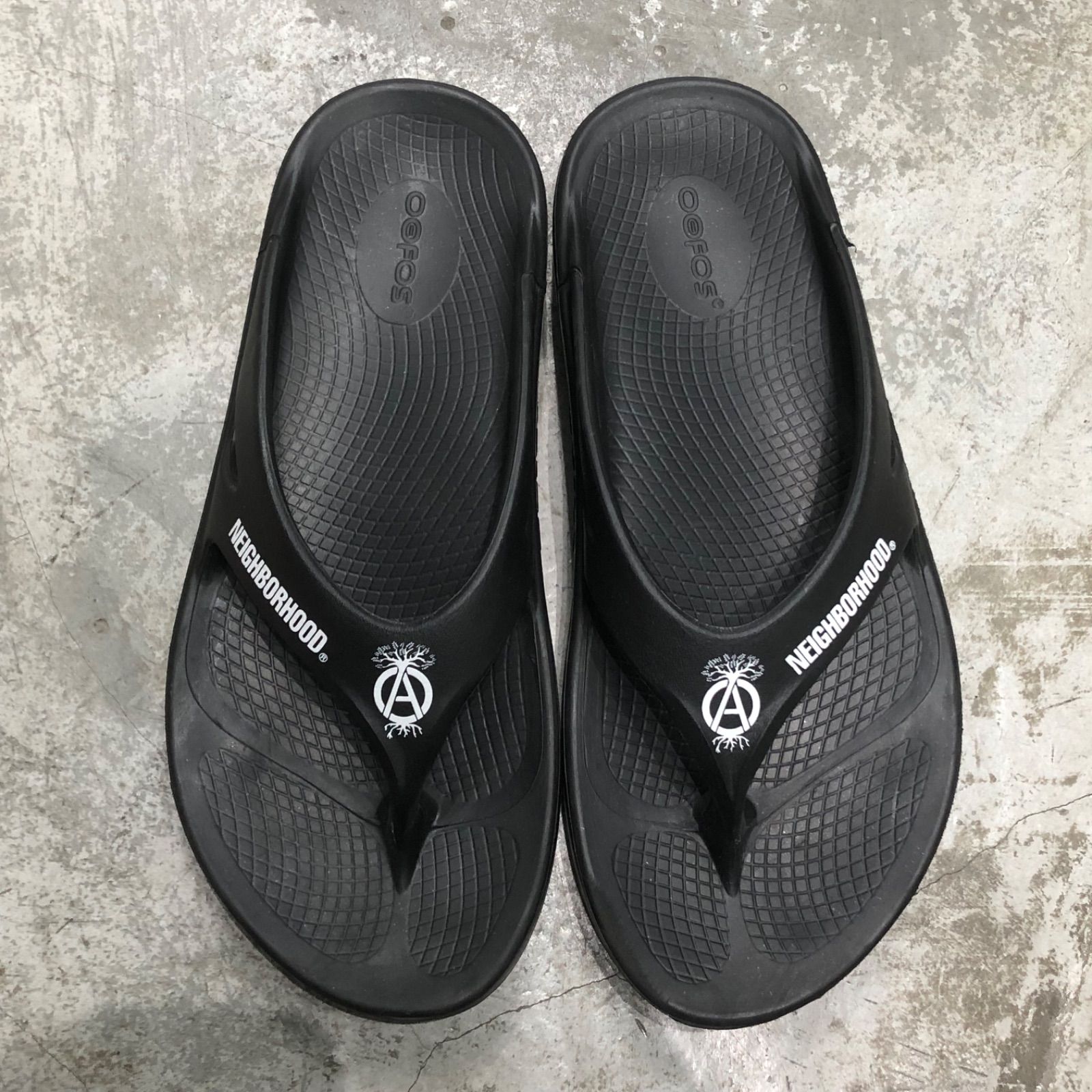 NEIGHBORHOOD SRL OOFOS E-SANDAL コラボ サンダル 22101OON-FW01