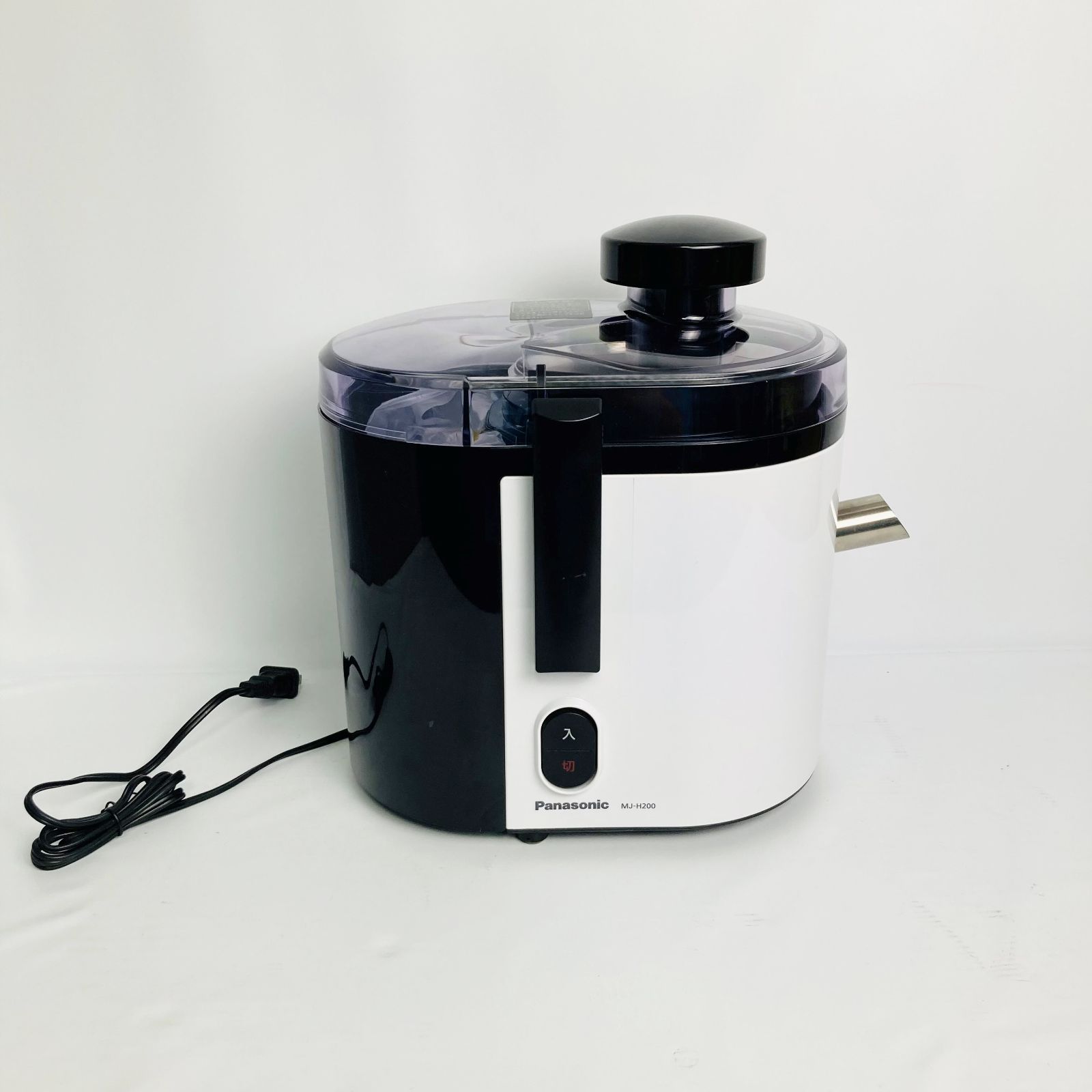 Panasonic 高速ジューサー MJ-H200-W (ホワイト) Amazon | パナソニック ジューサー 高速 レシピブック付 ホワイト MJ