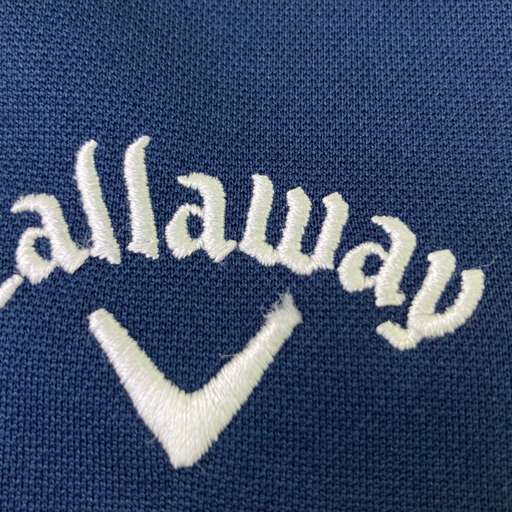 サイズ：L CALLAWAY キャロウェイ  ジップ トラックジャケット  ネイビー系 [240101439267] ゴルフウェア メンズ ストスト サイズ：L CALLAWAY キャロウェイ ジップ トラックジャケット