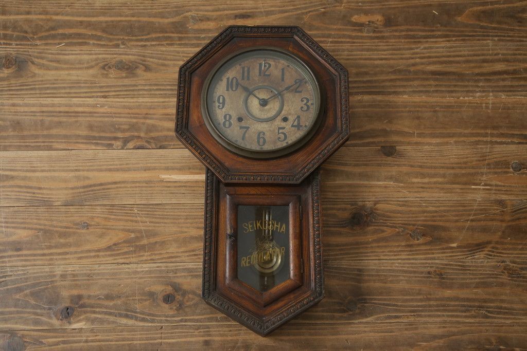 古時計　アンティーク掛時計　振り子掛時計　精工舎　ヴィンテージ掛時計　座敷時計 2025年最新】Yahoo!オークション -精工舎 掛け時計(置時計