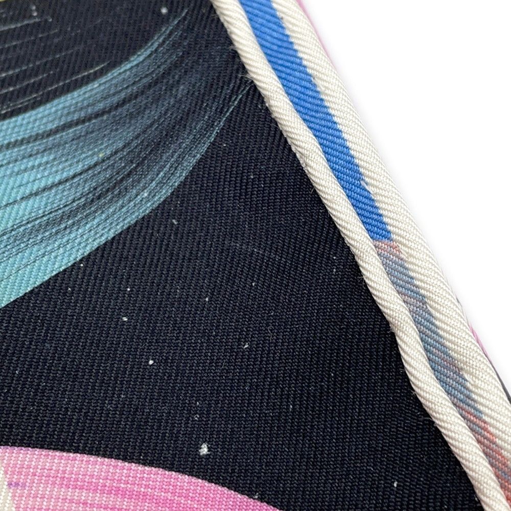 エルメス スカーフ カレ90 鞭とグリップ Marble Silk Fouets et Badines シルク HERMES 京都マーブル