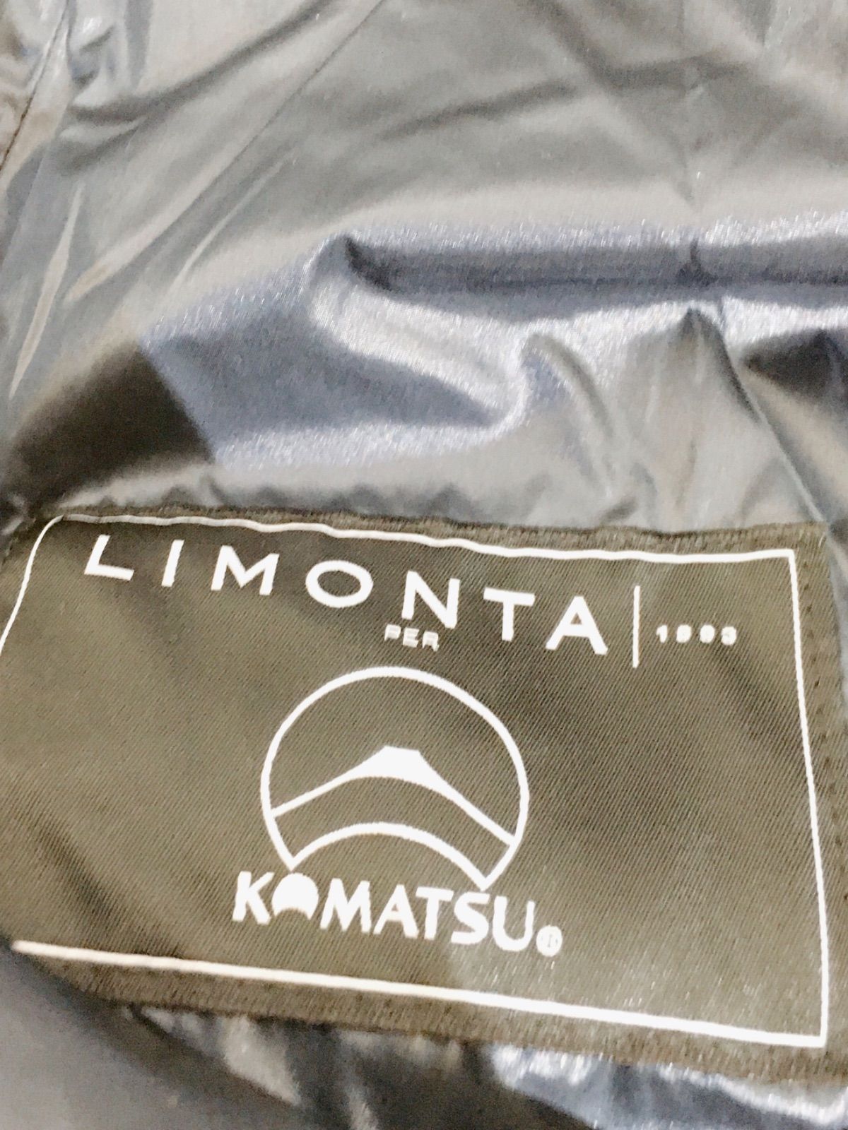 大量入荷 LIMONTA×KOMATSU ナイロンコート ナイロンジャケット 長袖 黒