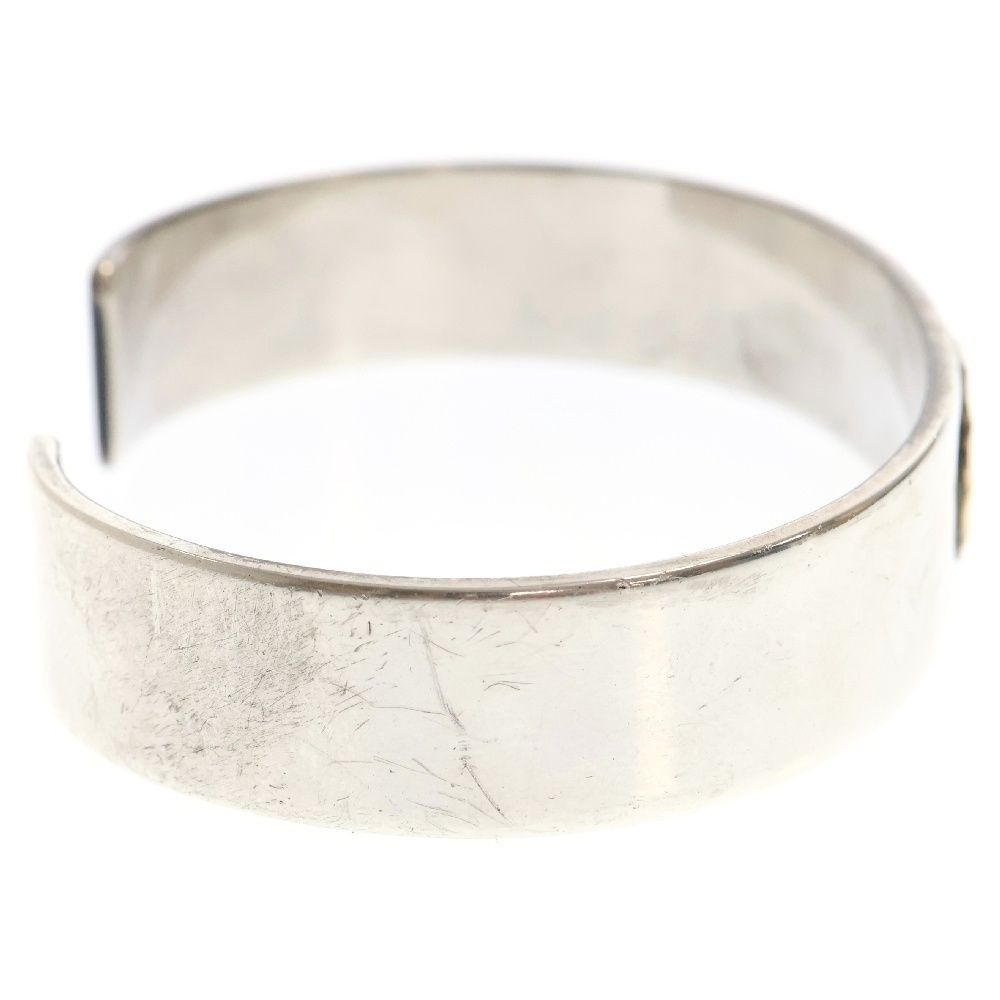 goro's ゴローズ 平打ちブレス M バングル シルバー/ゴールド goro's