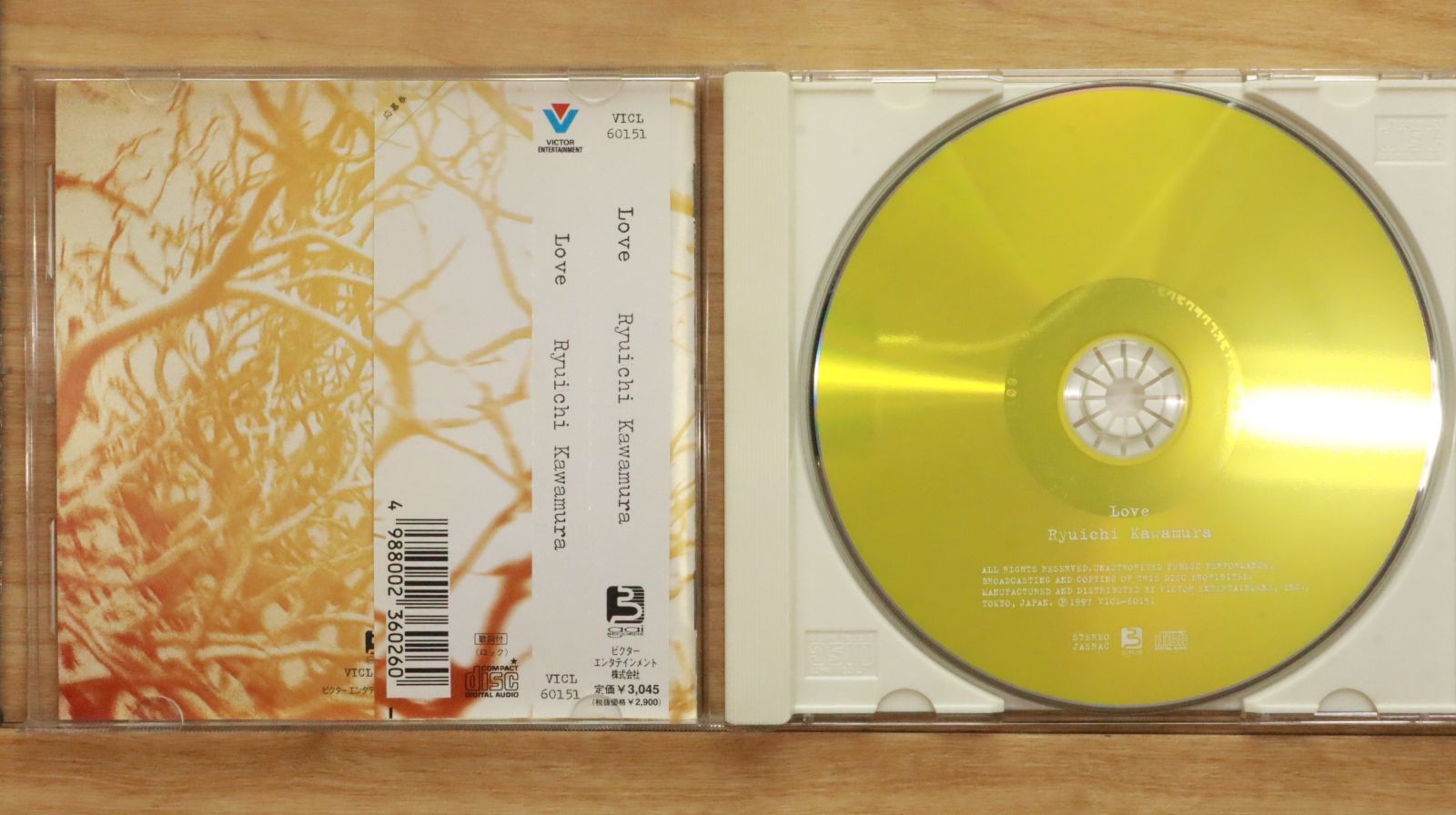 台湾盤 ロイ・キム LOVE LOVE LOVE 新品未開封 CD+DVD 国内盤CD☆河村隆一/Ryuichi Kawamura□ LOVE 【VICL60151