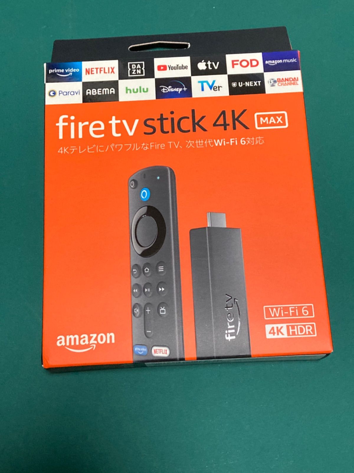 Amazon Fire TV Stick 4K Max ◾️新品 ◾️未開封-