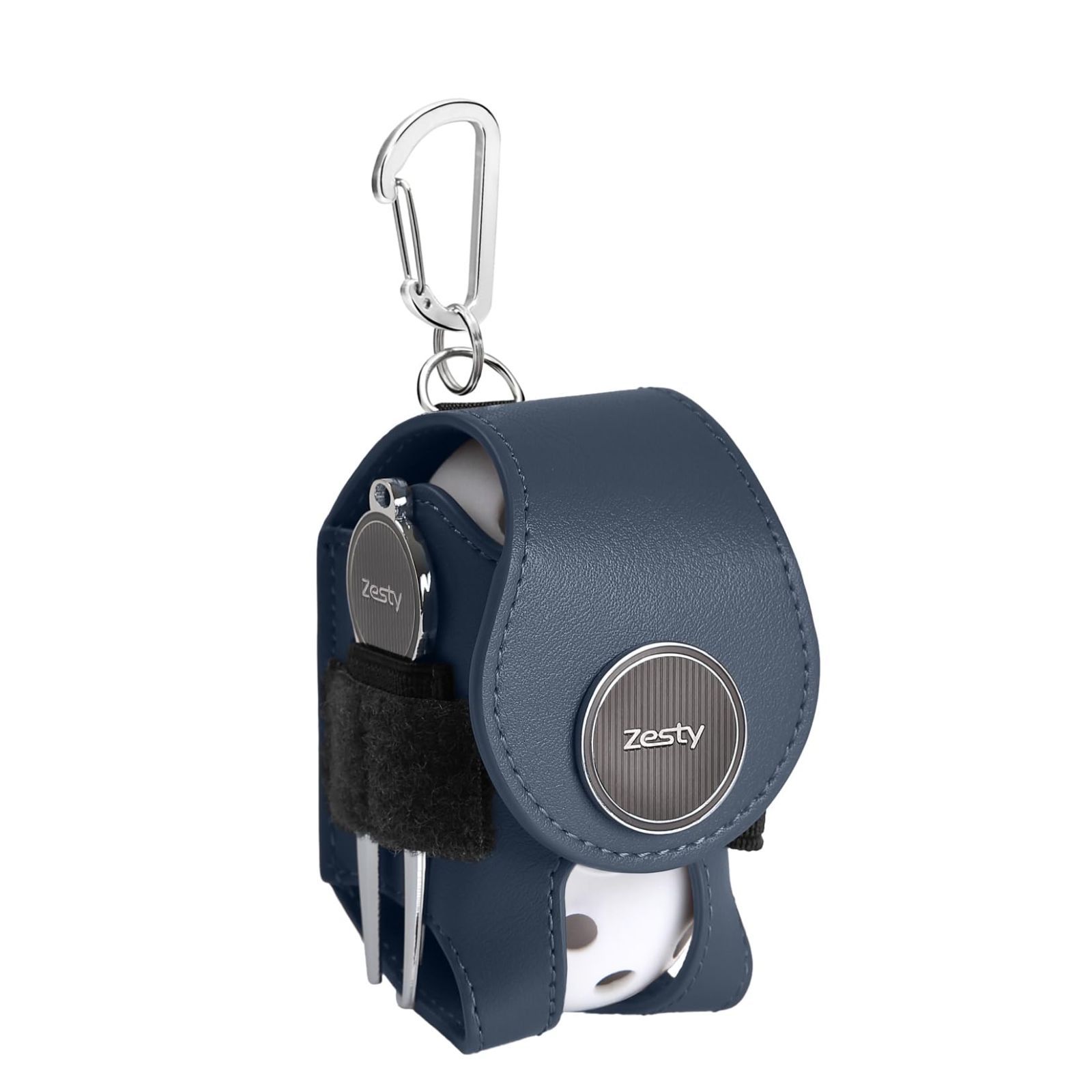 [Limited quantity] Golf green fork 2 golf ball case marker for players who are particular about ball pouch functionality Zesty
