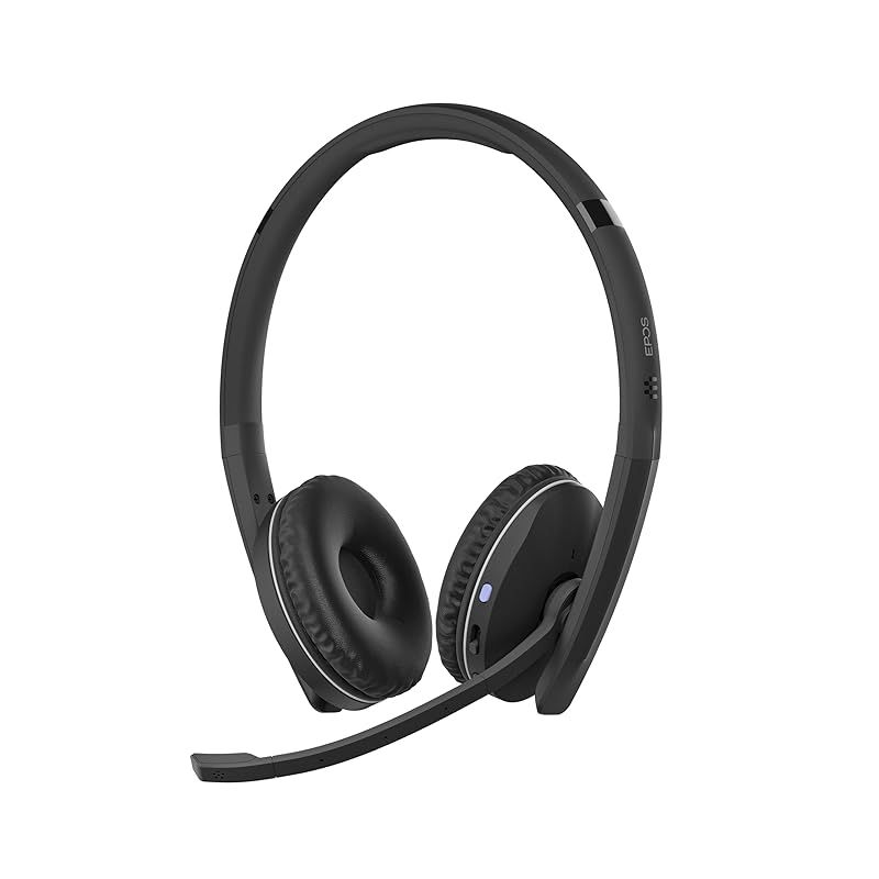 EPOS ADAPT 260 ワイヤレス Bluetooth ヘッドセット - ノイズキャンセリングマイク マルチデバイス接続 長時間バッテリー 快適フィット ブラック