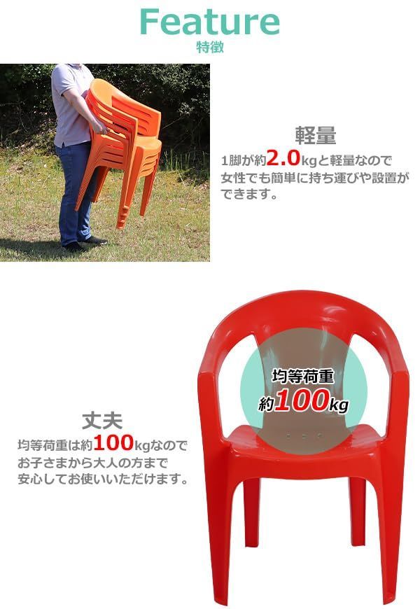 プラスチックチェア