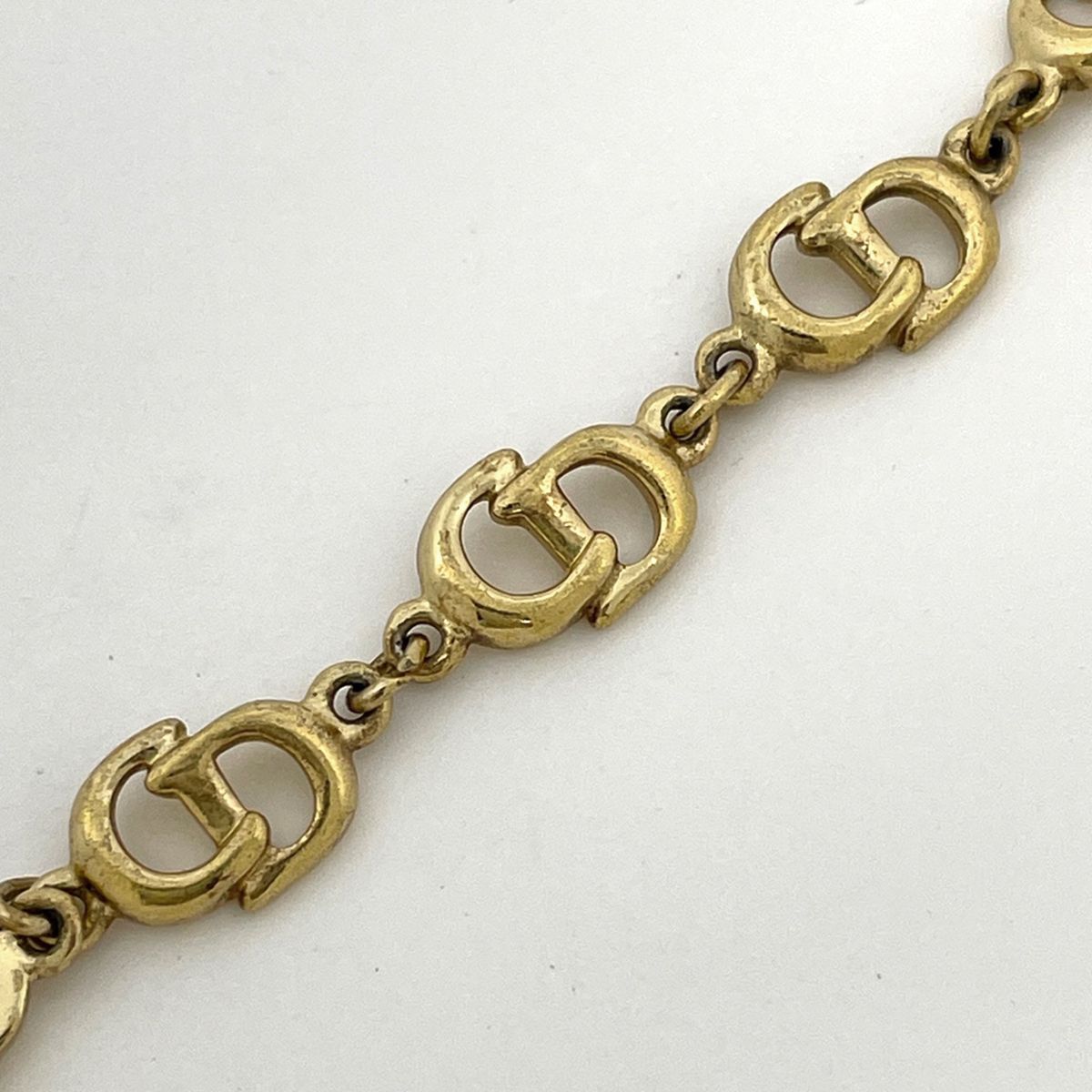クリスチャンディオール Christian Dior ロゴ チェーン ブレスレット 