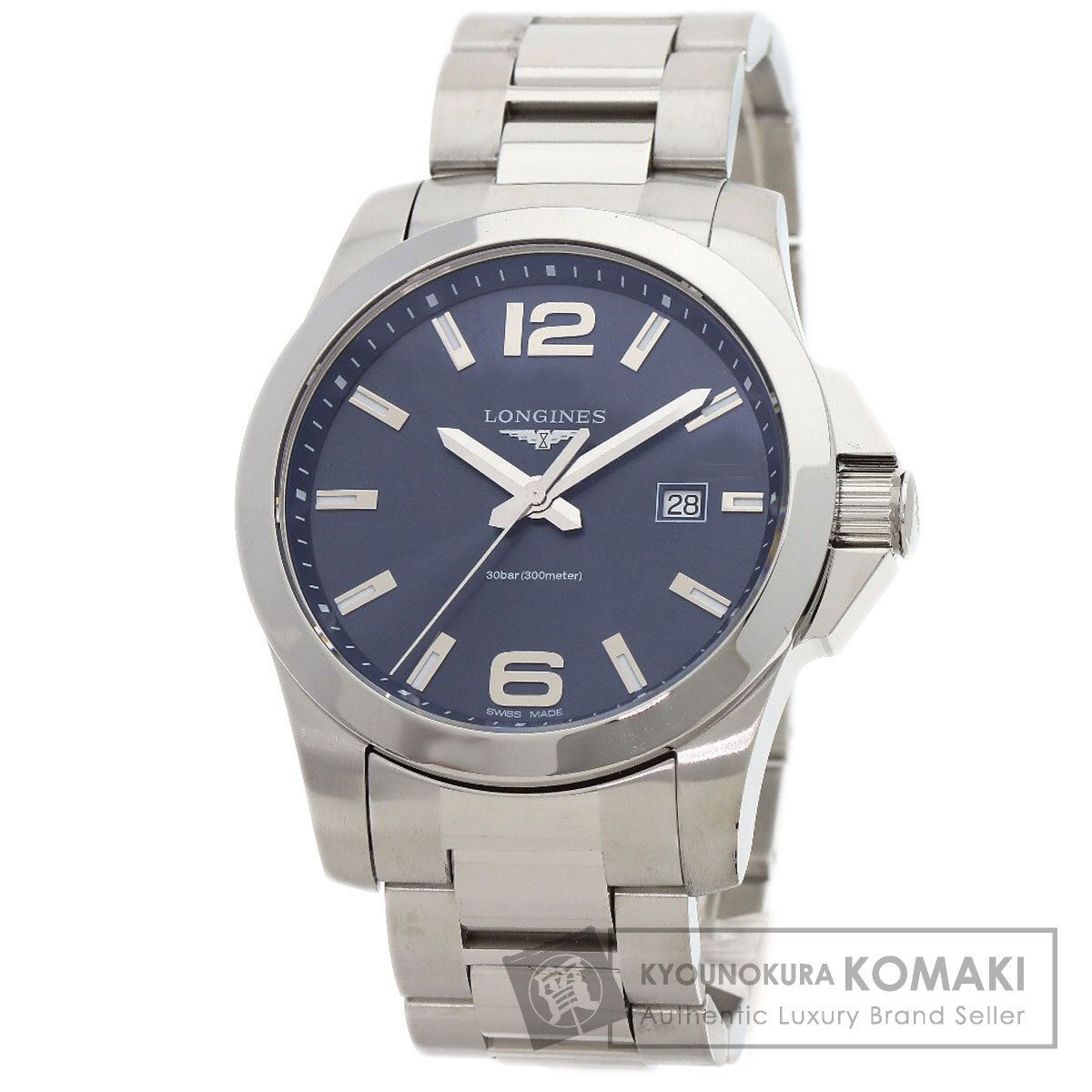 LONGINES ロンジン L3.760.4 コンクエスト L3.760.4 腕時計 SS SS メンズ
