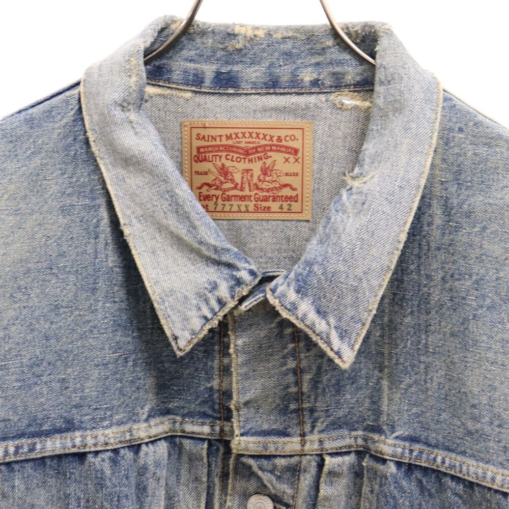 SAINT MICHAEL (セントマイケル) 23AW×BerBerJin BJ_DENIM JKT