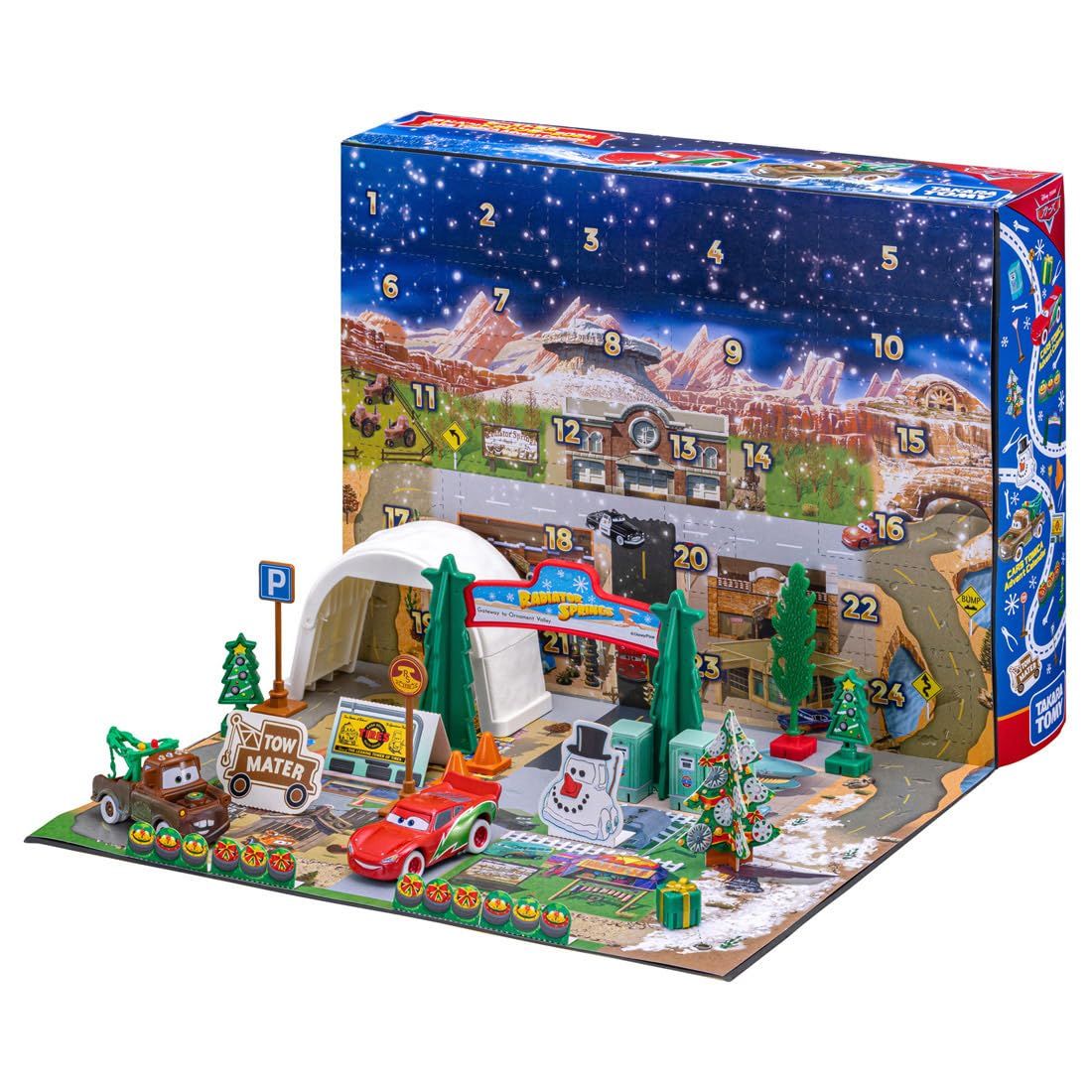 タカラトミー ディズニー カーズ トミカ カーズ トミカ アドベントカレンダー2024 ミニカー おもちゃ 3歳以上 [カーズ トミカ カーズ トミカ アドベントカレンダー2024]