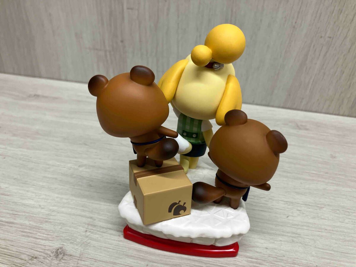 スタチューフィギュア 任天堂 どうぶつの森 しずえ まめきち つぶきち どうぶつの森 スタチュー しずえ＆まめきち＆つぶきち - メルカリ
