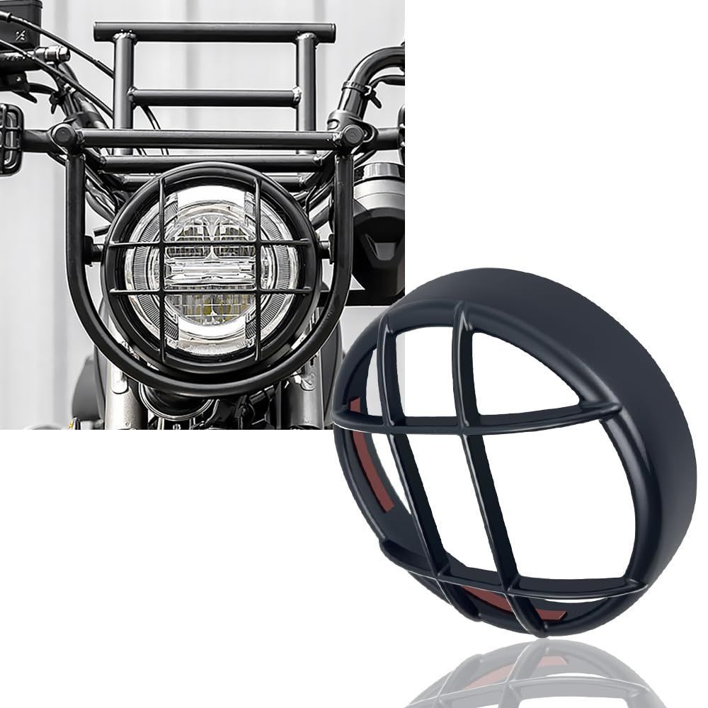[新品]FOR DAX125 ST125 st125 DAX 125 モンキー 125 2020-2023 ランプカバーキットヘッドランプカバーヘッドランププロテクター ST125 DAX モンキー125 ダックス125トレイル 125 ハンターカブ