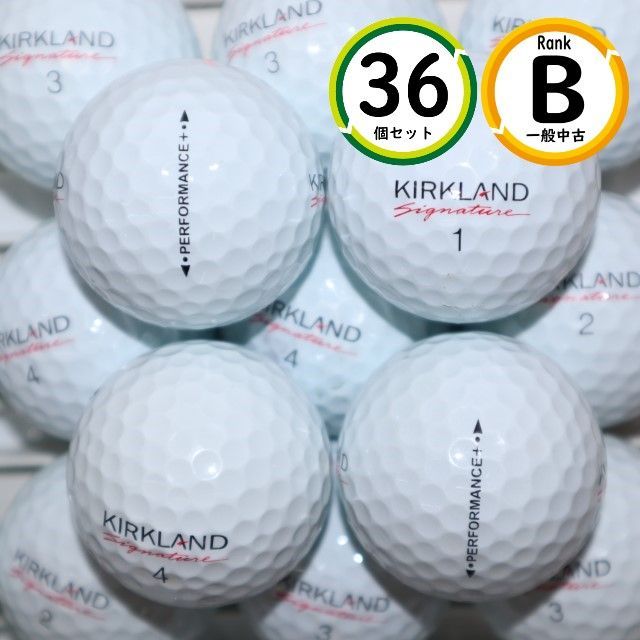 3ダース KIRKLAND SIGNATURE Bランク ロストボール カークランド 中古