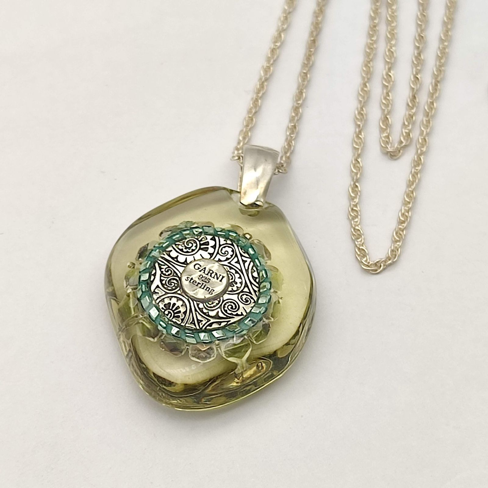 GARNI ネックレス　トップ　silver925 GARNI ガルニ シルバーネックレス ペンダントトップ SV925 Size