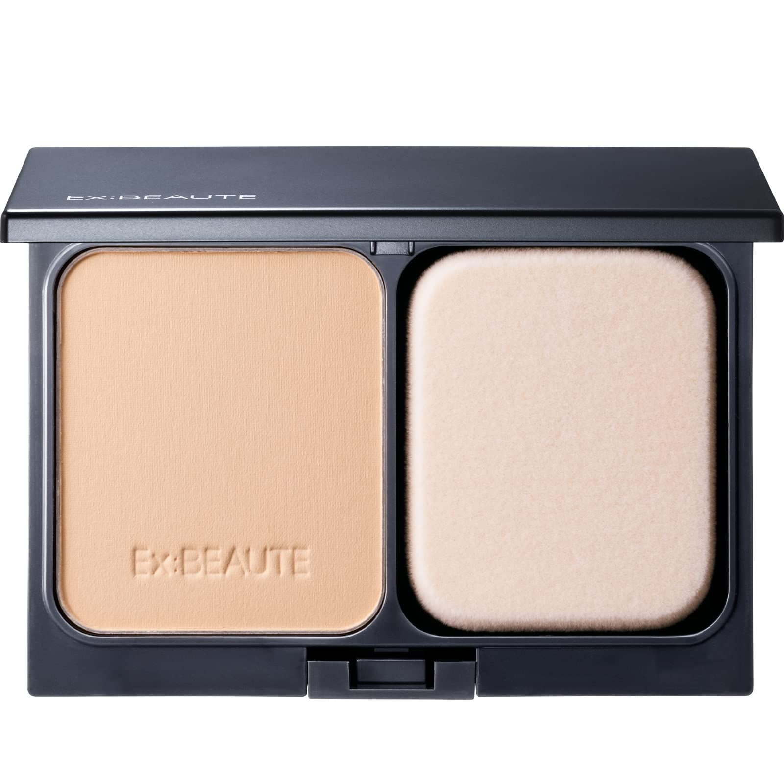 EX:BEAUTE エクスボーテ エアラスティングパウダー フェイスパウダー エアタッチパウダー 素肌感 皮脂 汗 くずれ テカリ パフスボンジ付き (ナチュラル， レフィル) [ナチュラル] [レフィル]