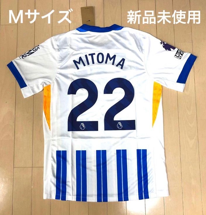 買い保障できる 三笘薫 ブライトン 24/25 ホーム ユニフォーム 海外Mサイズ 応援グッズ