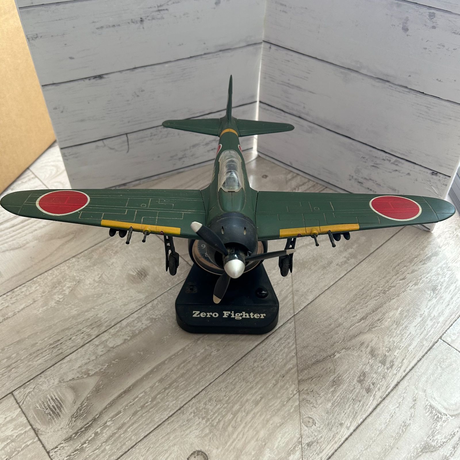 零戦 ZERO FIGHTER ゼロファイター 目覚まし時計 クロック