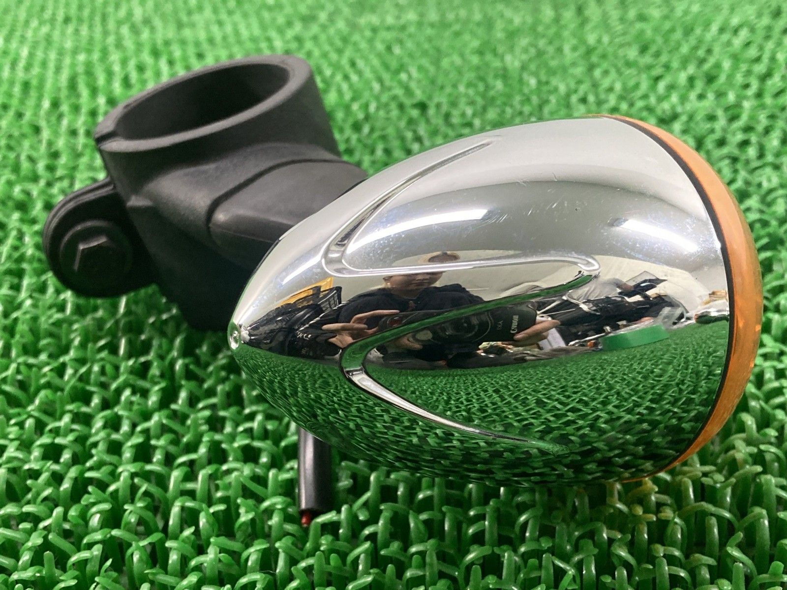 スカウト フロントウインカー 右 2235|W034 インディアン 純正 バイク 部品 2235 W034 クランプステー 40φ 修復素材に Rt