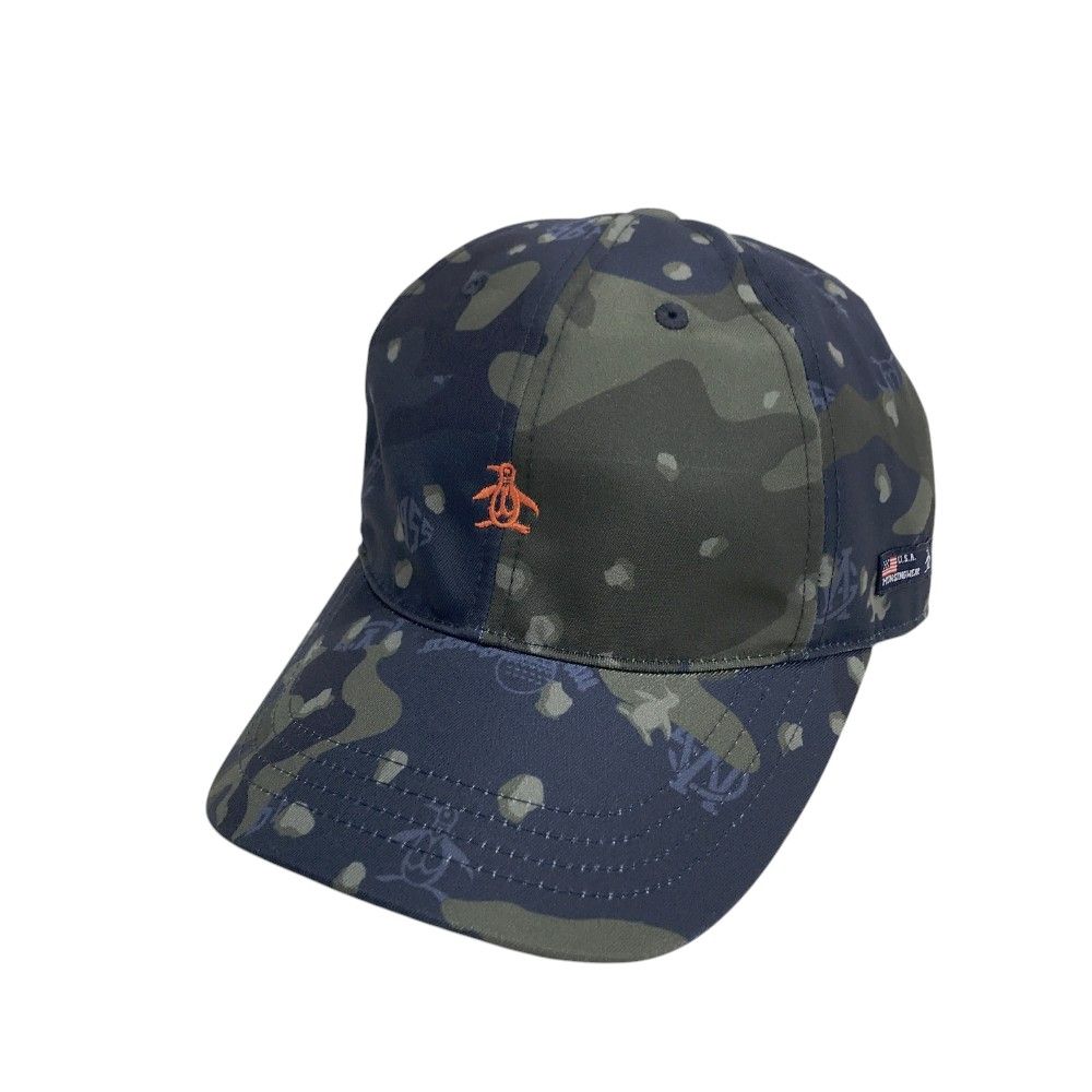 MUNSING WEAR マンシングウェア  キャップ カモフラ 総柄 カーキ系 55-59 [240101288684] ゴルフウェア ストスト