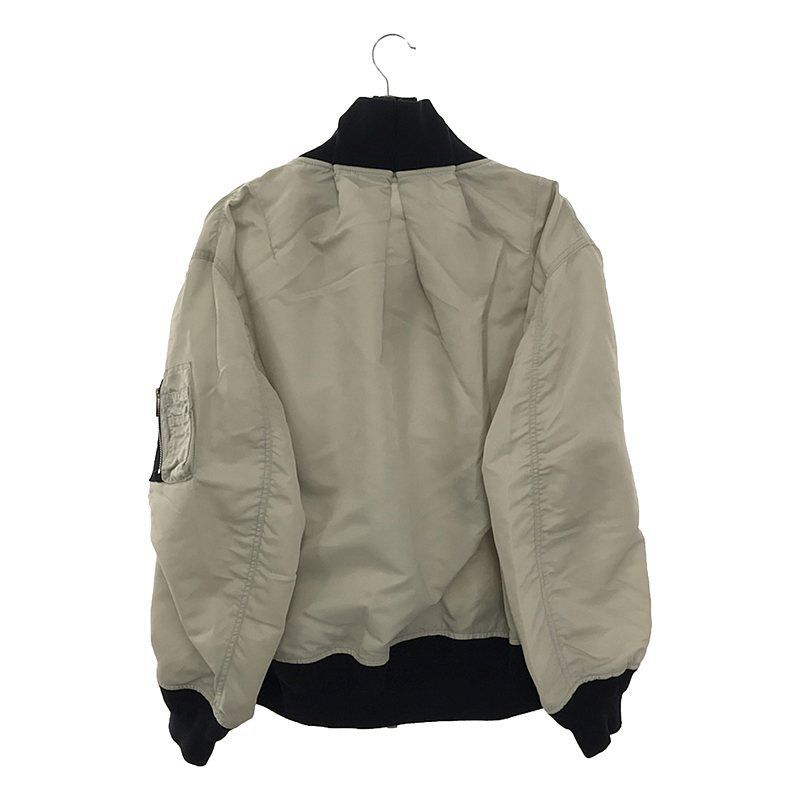 sacai / サカイ | MA-1×Melton Jacket ブルゾン ジャケット | 1