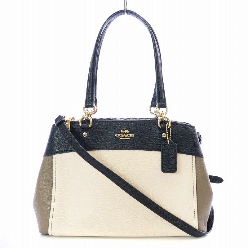 コーチ COACH ショルダーバッグ トートバッグ 2WAY PVCレザー チャーム 