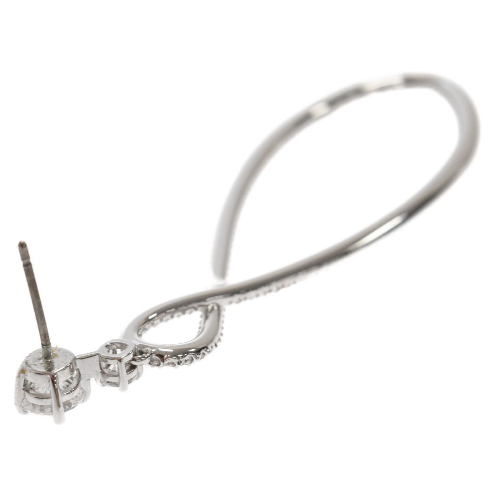SWAROVSKI (スワロフスキー) Infinity Pierced Hoop