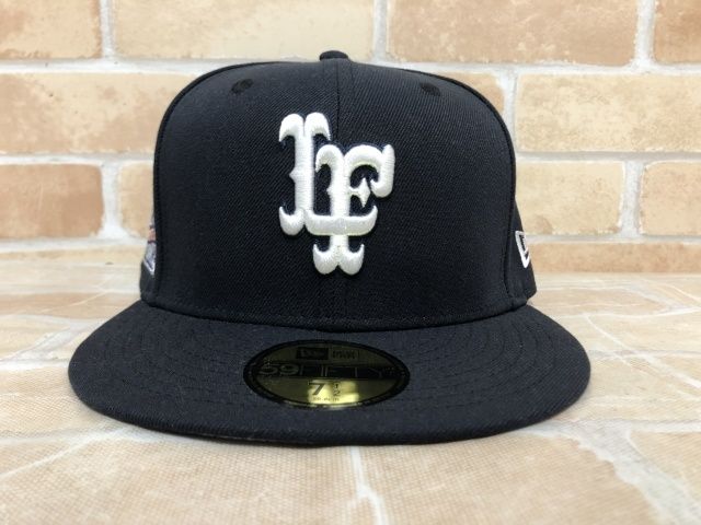 【中古】 LFYT ラファイエット &times;NEW ERA  LF LOGO 59FIFTY FITTED CAP ダークネイビー 7.5 111439460