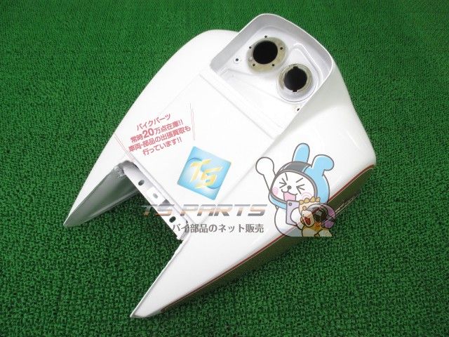 FLT1340 タンク 白 在庫有 即納 ハーレー 純正 新品 バイク 部品 レア