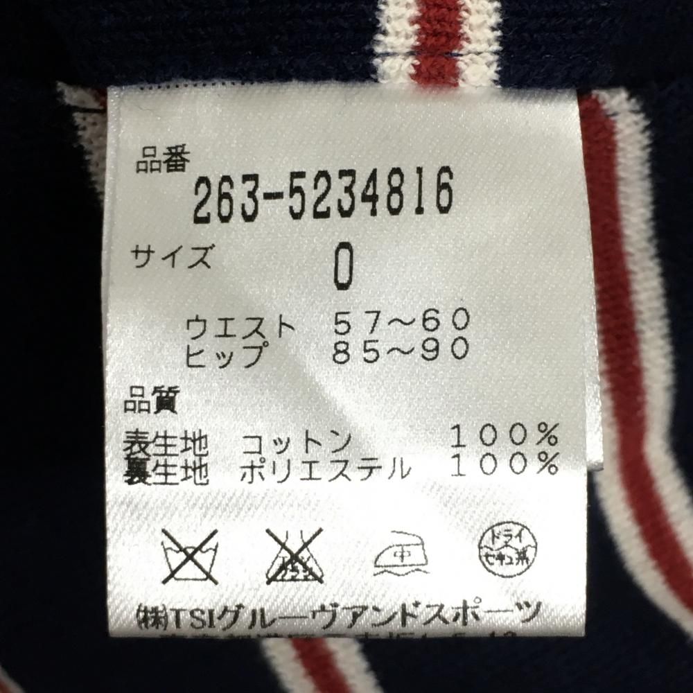 Jack Bunny! レディース ゴルフパンツ サイズ0 赤/白ストライプ Jack Bunny! レディース ゴルフパンツ サイズ0 赤/白ストライプ 【超美