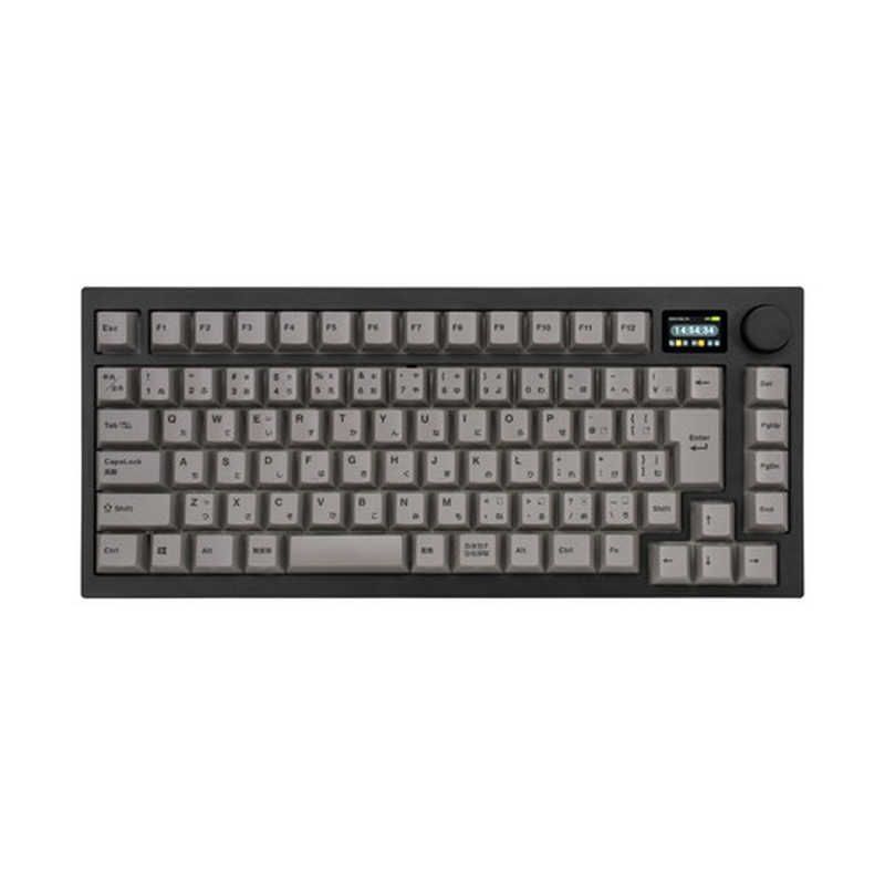 【 新品 未開封 】   MISTEL キーボード Barocco Mistel MD750 Delight JIS(赤軸 リニア) ［有線・ワイヤレス / Bluetooth・USB］ ブラック ML-MD750D-J-RD/BK 未使用 送料無料