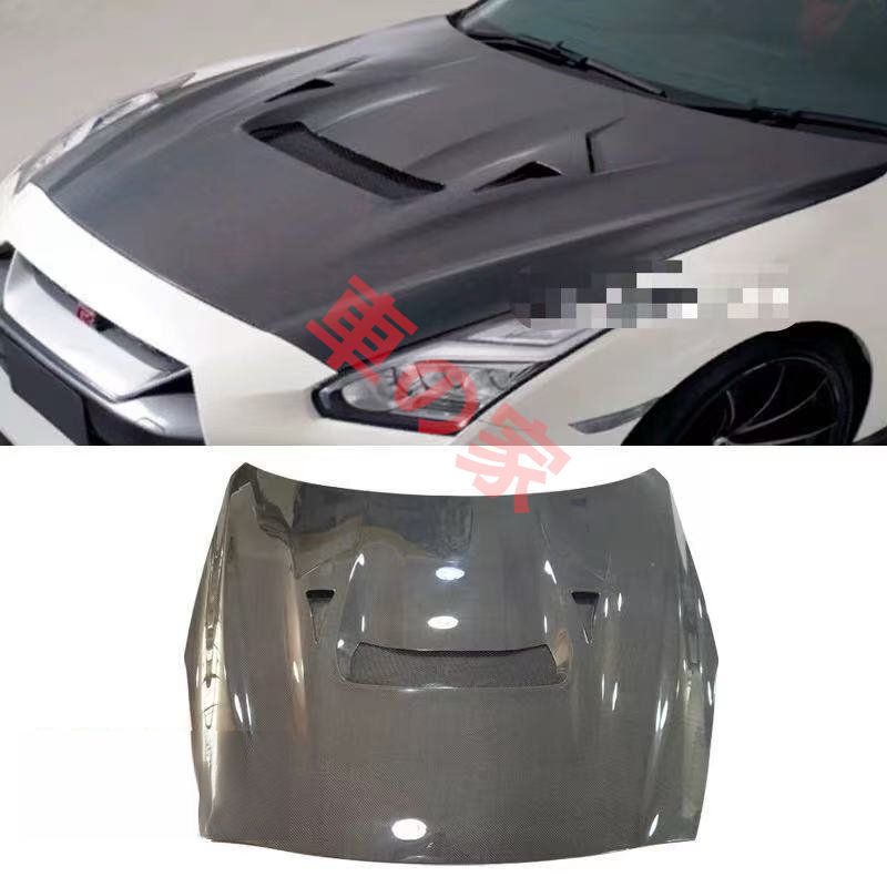 日産 GT-R R35 用 VARISスタイル カーボン製 ボンネット