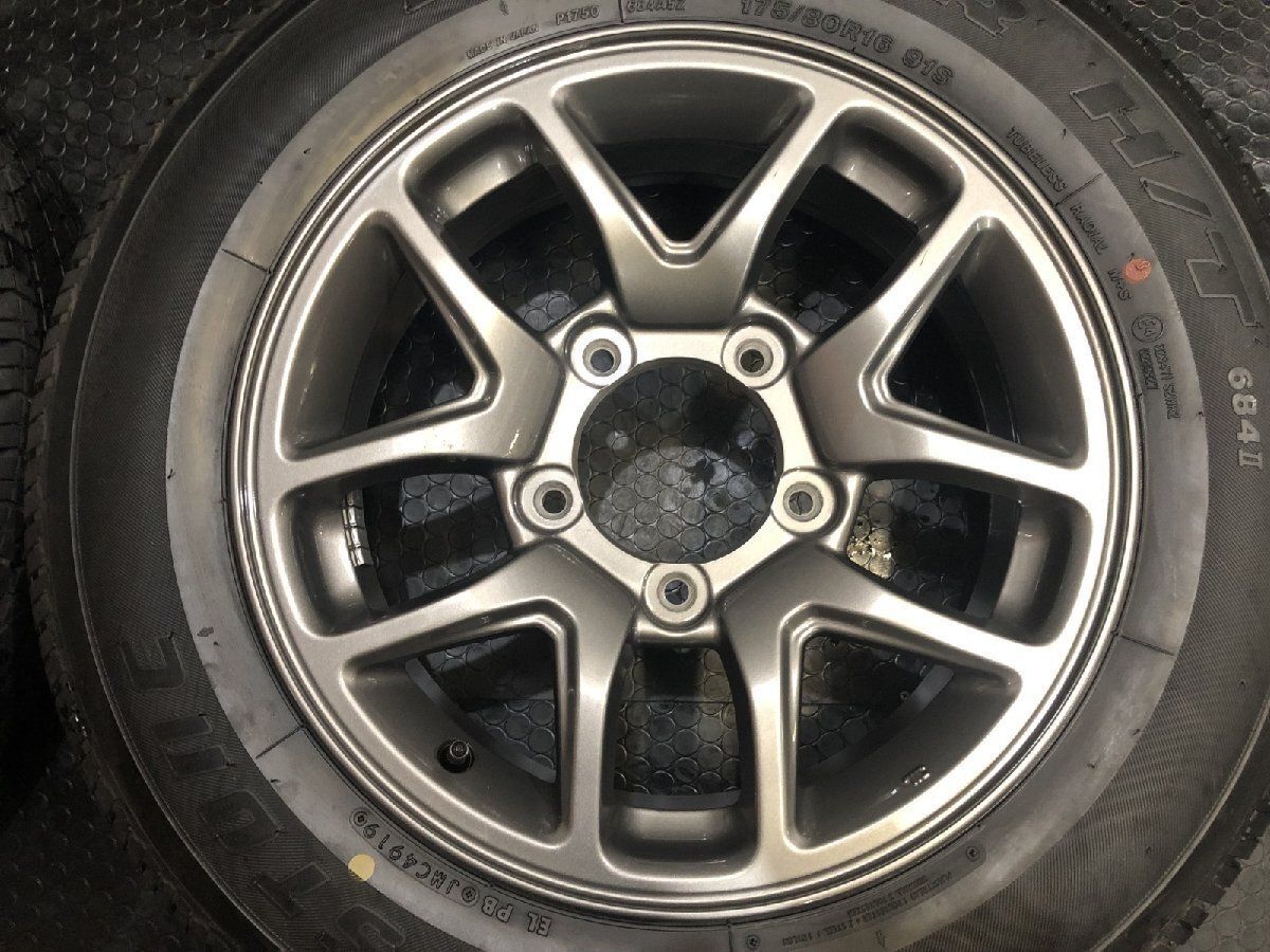 ジムニー jb64 ホイール&タイヤセット 新車外し 5本 ブリヂストン