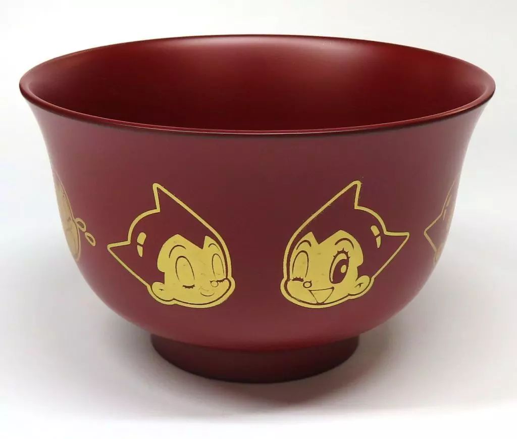 アトム 吸い物椀 万博 ATOM PASONA パソナ館 お椀 漆器 うるし 赤 美術